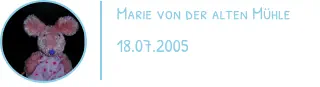 Marie von der alten Mühle 18.07.2005