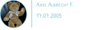 Axel Albrecht F. 17.07.2005