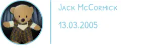 Jack McCormick 13.03.2005